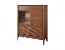 Mebin - Tango Szafka z barkiem 1DS1D prawa z oświetleniem